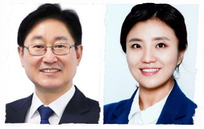 더불어민주당 박범계 의원(사진 왼쪽)과 김소연 대전시의원 ⓒ 다원뉴스