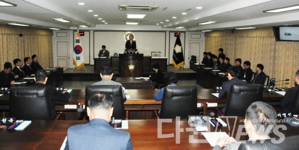 제219회 임시회 제1차 본회의 개최 (사진/대전중구의회제공)